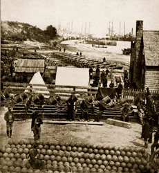 Washington negli anni 1860 - Deposito di armi a City Point, 1861-65